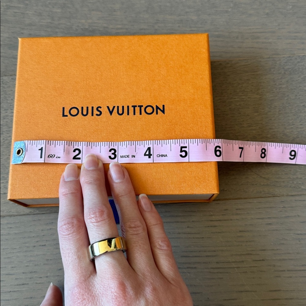Louis Vuitton Small Drawer Style Orange Wallet Box and Dust Bag 5.5" x 5" x 1.5" - Picture 3 of 11